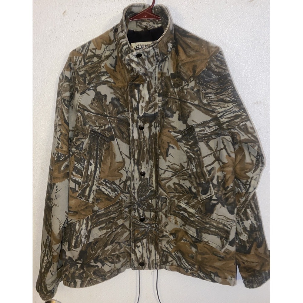 Vintage Johnson Garment Realtree Camo Jacket Check Measurements For‎ Size USA